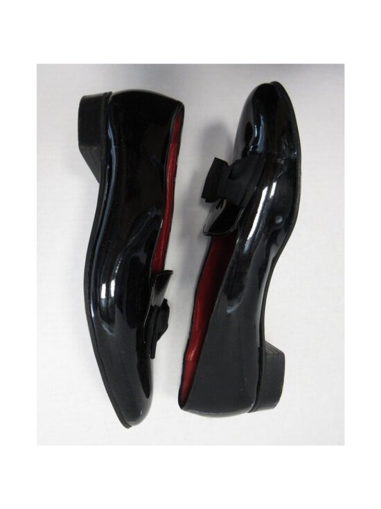 VTG Brooks Brothers Shoes 10 B Bow Tuxedo Pump Loafer DuPont Corfam * main image 10